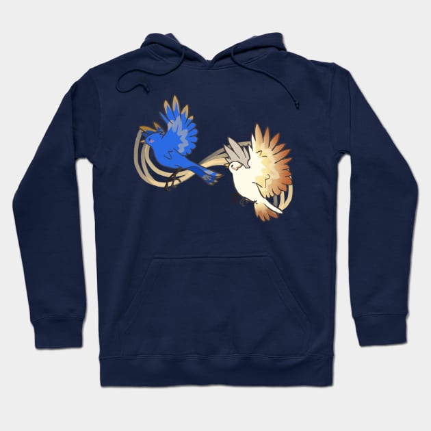 Love Birds Hoodie by YamiSnuffles